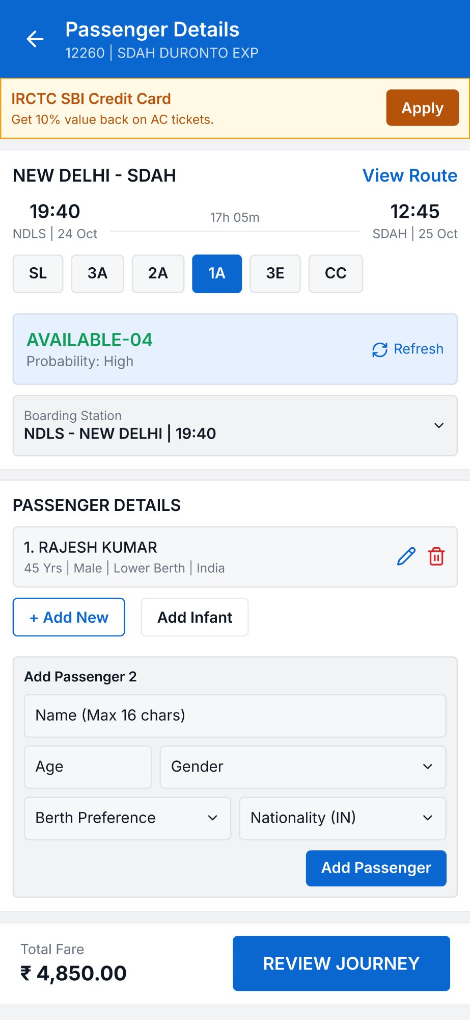 1A — High probability